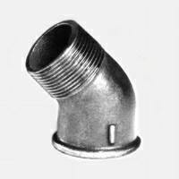 SHA fig.121 GOMITO 1 MF 45° ZINC