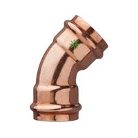 FRB 9041 CURVA 45° d.18 FF. RAME SOLARPRESS art.HT9041018018000