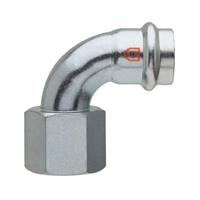 FRB CF90 CURVA 90° 1/2x18 F. CARB. PRESS art.ZC0F90A12018000