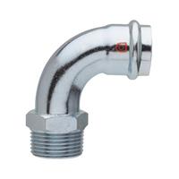 FRB CF92 CURVA 90° 1/2x18 M. CARB. PRESS art.ZC0F92A12018000