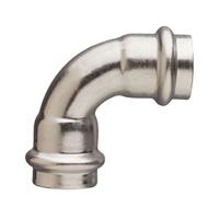 FRB X2 CURVA 90° d.28 FF PRESS-INOX art.ZX0002028028000