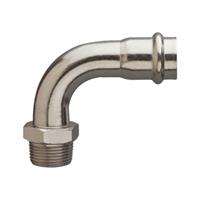 FRB ZXF92 CURVA 90° d.42x11/2 F/FIL.M PRESS-INOX art.ZXF92LB12042000