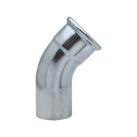 FRB C40 CURVA 45° d.76 MF CARB. PRESS art.AC0040076076000